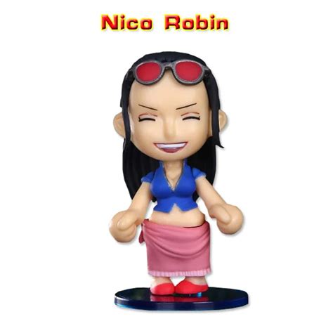 One Piece Sex Nico Robin Q Version Pvc Action Figure Model Collection Toys Present Toy Life