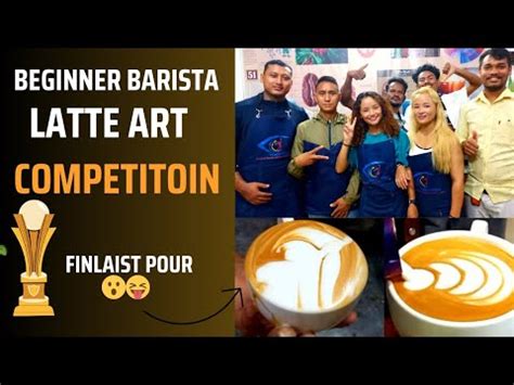 Barista Training In Nepal Beginner Barista Latte Art Competition