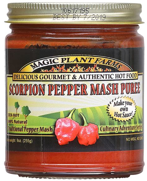 Magic Plant Farms Scorpion Pepper Mash Puree