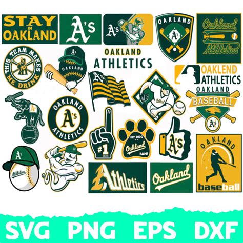 Oakland Athletics Logo Svg Oakland Athletics Png Cricut Oa Inspire