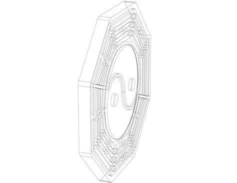 3mf File Chinese Taiji And Bagua 🇨🇳・3d Printer Model To Download・cults