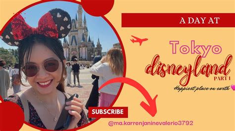 A Day At The Happiest Place On Earth Tokyo Disneyland Samahan