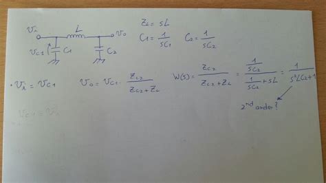 Electrical – Low Pass Filter Transfer Function – Valuable Tech Notes