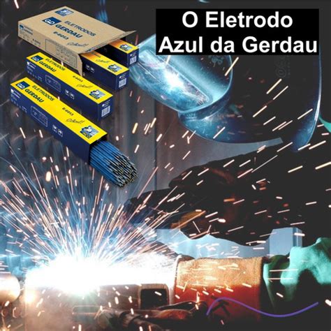 Eletrodo 3 25mm E 6013 Gerdau Azul Serralheiro Original 5 Kg Frete grátis