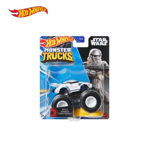 Jual Hot Wheels Monster Trucks Star Wars Battle Damaged Stormtrooper Shopee Indonesia
