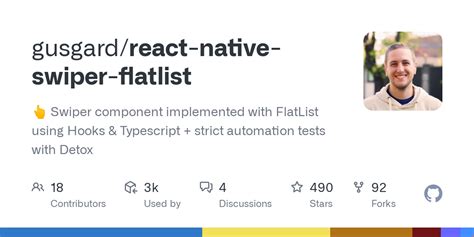 Github Gusgard React Native Swiper Flatlist 👆 Swiper Component