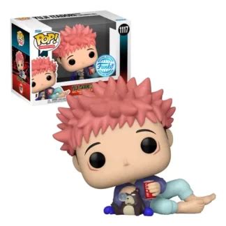 Funko Pop Yuji Itadori With Tsukamoto Doll Jujutsu Kaisen