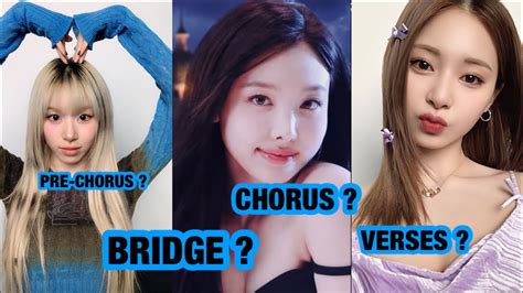 Twice Hare Hare Bridge Chorus Verses Pre Chorus Line Distribution