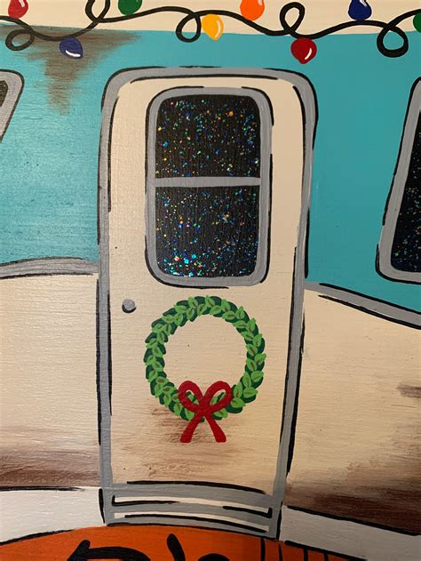 National Lampoons Christmas Vacation Door Hanger Camper Door Etsy