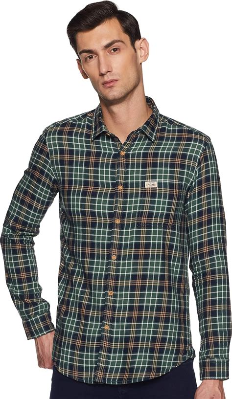 Buy US Polo Association Men S Checkered Slim Fit Casual Shirt At Amazon In