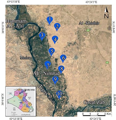 City Of Nineveh Map