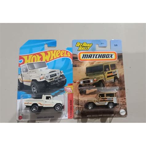 Jual Hot Wheels Toyota Land Cruiser Treasure Hunt Matchbox Toyota Land Cruiser Shopee Indonesia