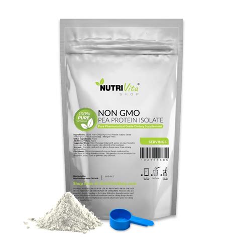 Pea Protein Powder Isolate Unflavored 2lbs | BeamZen