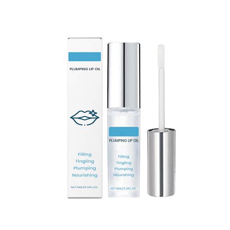 Lip Oil Plumper with Hyaluronic Acid & Collagen - Hydrating Plumping