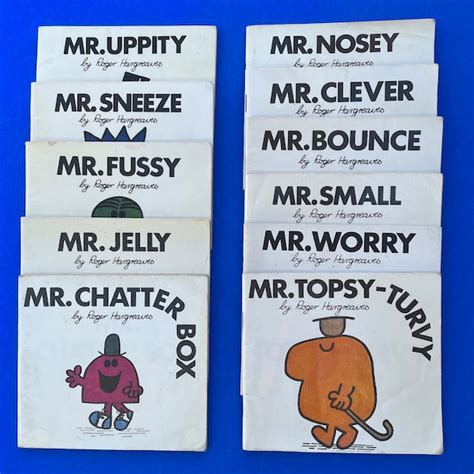 Mr Men Etsy Uk