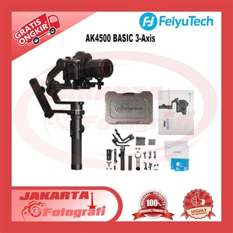 Jual Feiyu AK4500 Basic 3 Axis Handheld Gimbal Stabilizer Shopee