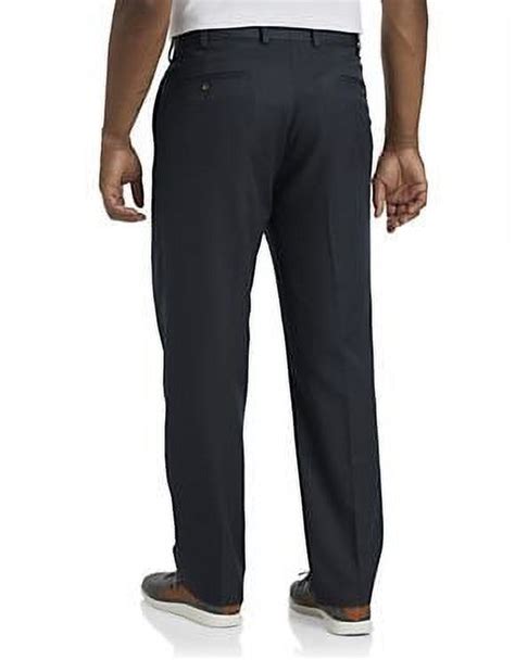 Dxl Men S Essentials Big And Tall Microfiber Dress Pants Versatile Work To Weekend Style Black