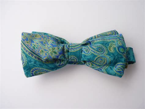 Ff Paisley Pre Tied Bow Tie Pocket Square Pocketwatch Waistcoats