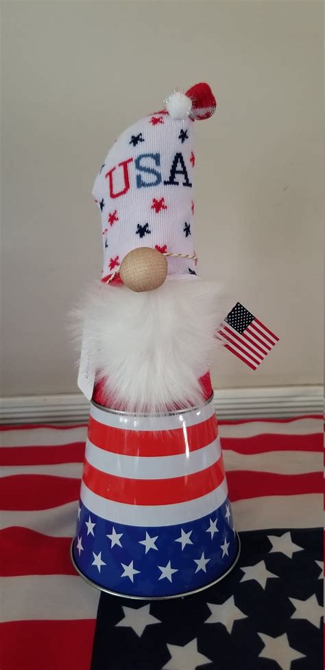 Liberty The Fourth Of July Gnome Patriotic Gnome USA Gnome Etsy