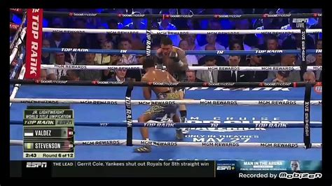 Shakur Stevenson Vs Oscar Valdez Full Fight Video Dailymotion