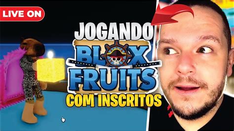 LIVE ON PEGUEI A KITSUNE NA NOVA ATUALIZAÇÃO BLOX FRUITS JOGANDO