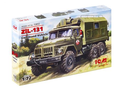 ICM 1 72 Zil 131 Soviet Command Truck 72812