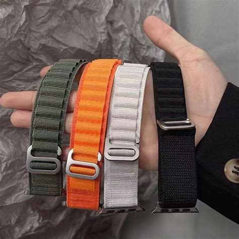 Pulseira Alpino Para Rel Gio Apple Watch S Rie Ultra Mm Loop