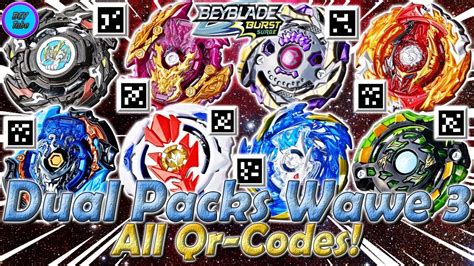 All Beyblades Qr Codes Wawe 3 ВСЕ Qr КОДЫ Бейблэйдов 3 Волны Beyblade Burst Surge Youtube