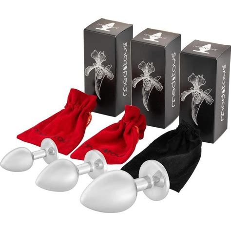 Plug Anal Acier Inoxydable Sex Toys Pour Femmes Hommes
