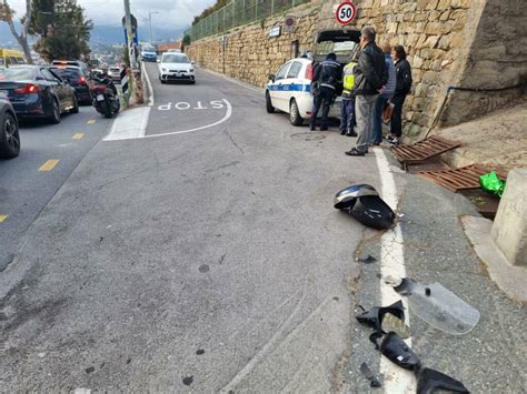 Incidente Sull Aurelia A Bussana Un Ferito Grave Riviera24