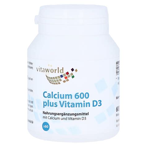 CALCIUM 600 plus D3 Tabletten 60 Stück kaufen medpex