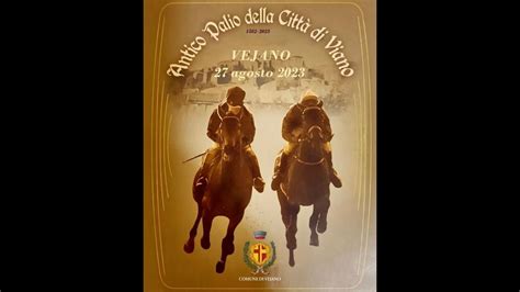 Ritorna Il PALIO Di Sant Orso A VEJANO VT YouTube