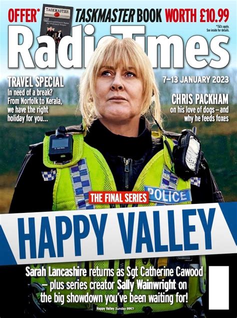 Happy Valleys Sarah Lancashire Features On This Weeks Radio Times