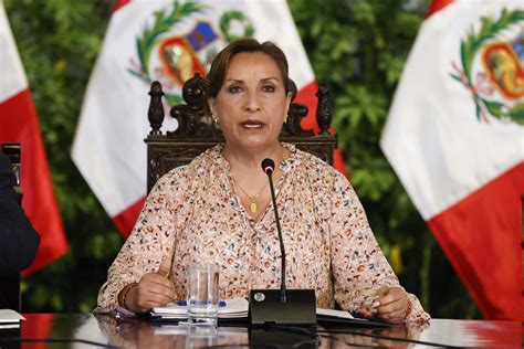 Presidenta Dina Boluarte Sostendrá Conferencia De Prensa Con Medios Internacionales