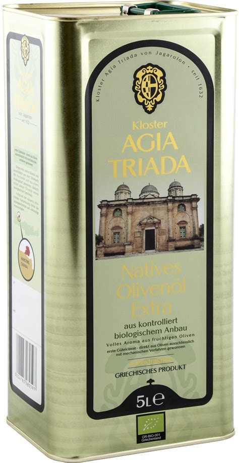 Liter Agia Triada Extra Natives Oliven L Bio Liter Ebay