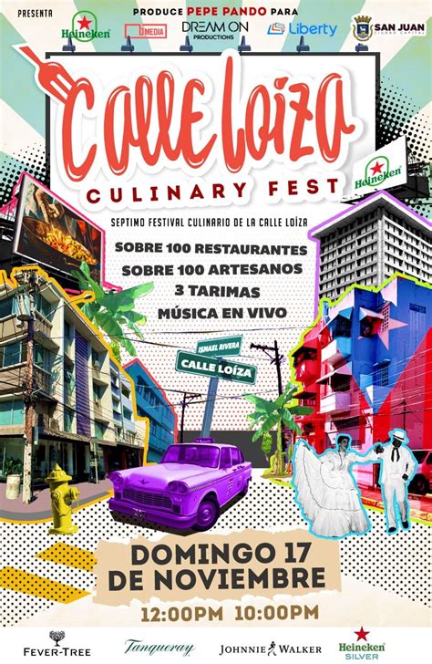 Calle Loíza Culinary Fest 2024 Calle Loiza San Juan 17 November 2024