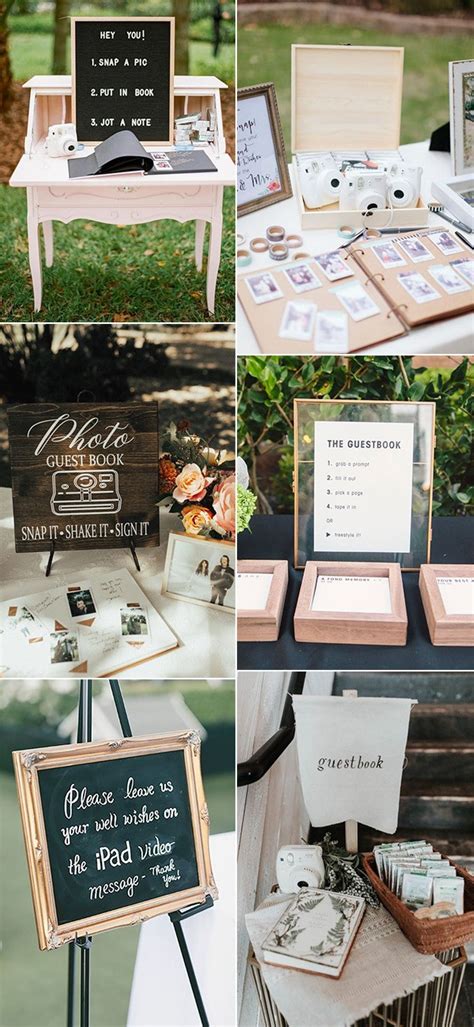 Polaroid Wedding Guest Book Ideas / 30 Creative Polaroid Wedding Ideas You'll Love | Deer ...