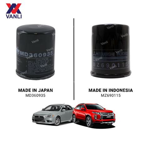 Mitsubishi Oil Filter For Mirage Attrage Grandis Fto Sport Pajero