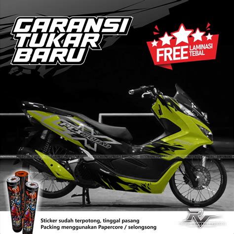 Jual P01 Stiker Sticker Decal Motor Pcx 150 New PCX 160 Pcx 150