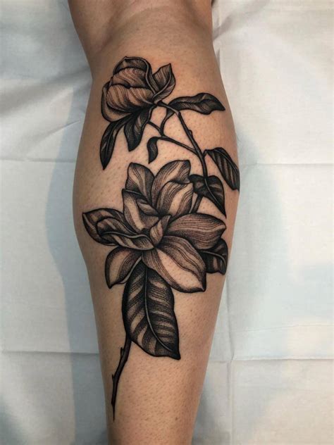 Magnolias By Tine Defiore Valkyrie Art Tattoo In New Orleans La