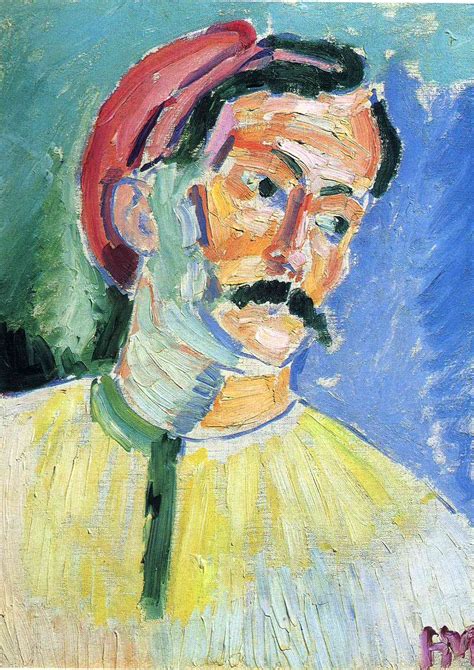 Portrait of Andre Derain, 1905 - Henri Matisse - WikiArt.org