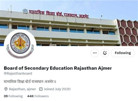 RBSE 10th Result 2024 Date Time Live Updates Rajasthan Board 10th