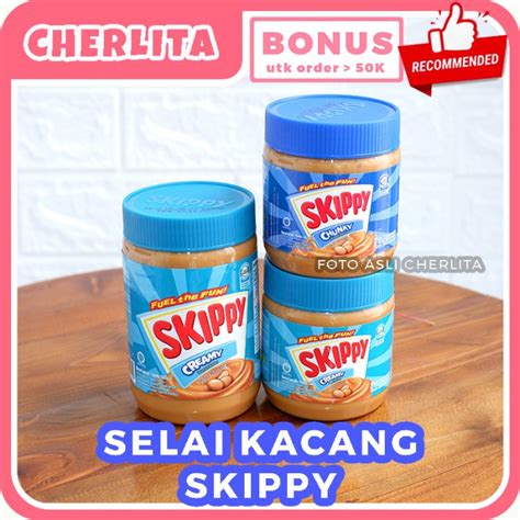 Jual Selai Kacang Skippy Creamy Smooth Chunky 340 500 Gram Olesan Roti