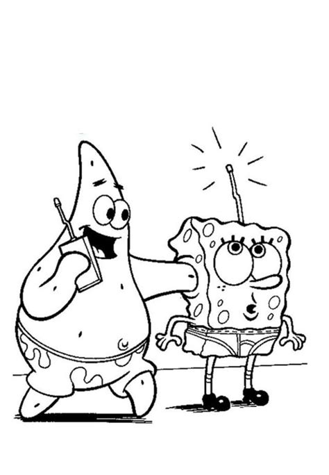 Desenhos Do Patrick Para Colorir E Imprimir