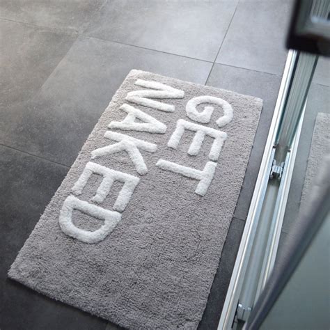 Mooky Mats Get Naked Badematte Rutschfest 50 X 80 Cm Grau Kaufen