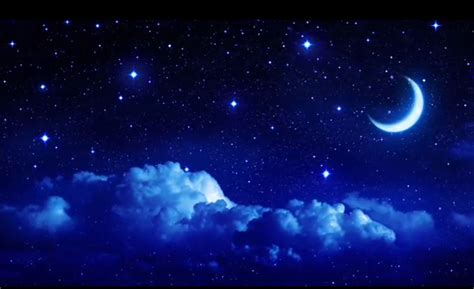 863 Wallpaper Biru Langit Malam - MyWeb