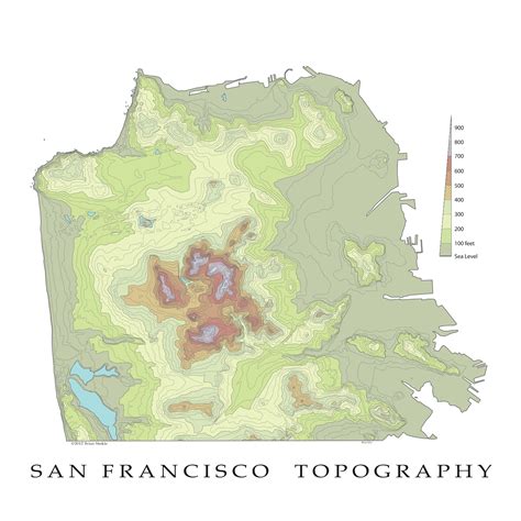 San Francisco Topography