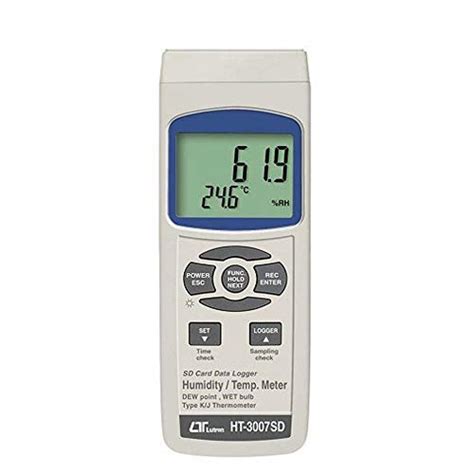 Lutron Ht Sd Electronic Temperature And Humidity Meter With Data