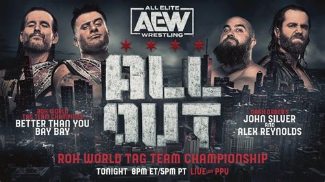 Mjf And Adam Cole Retain Roh Titles At Aew All Out