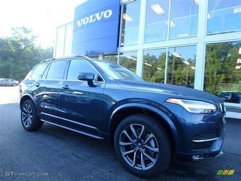 Denim Blue Metallic Volvo Xc T Awd Momentum Photo